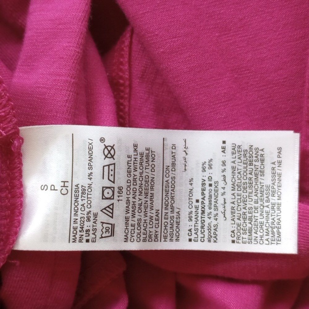 *50off3* NWOT Old Navy Slub-Knit Self-Bra Halter Midi Dress S Dragonfruit - Picture 6 of 7